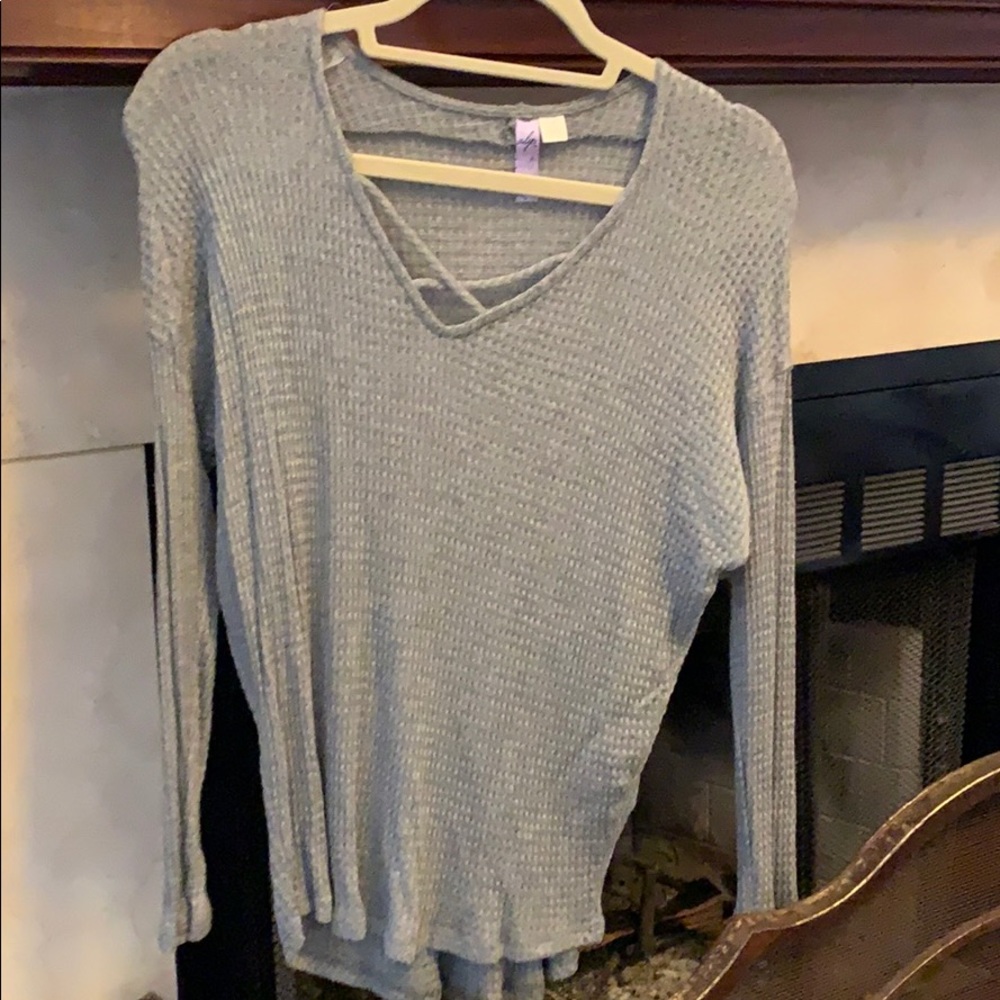 Grey sweater